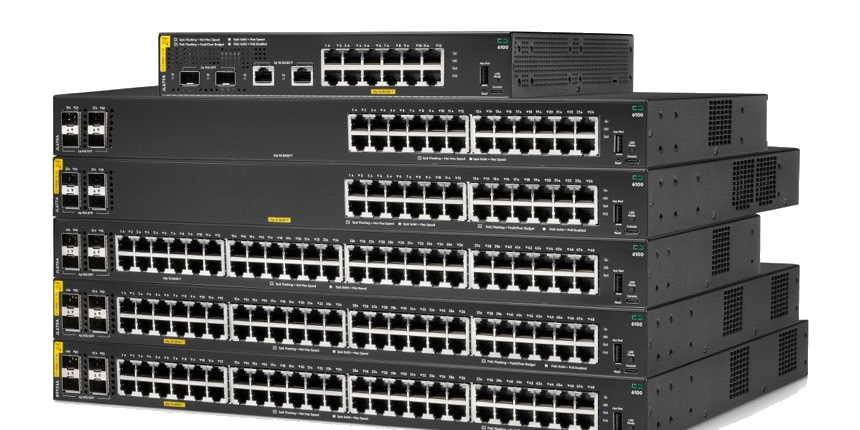 HPE Aruba Networking CX 6100 switch